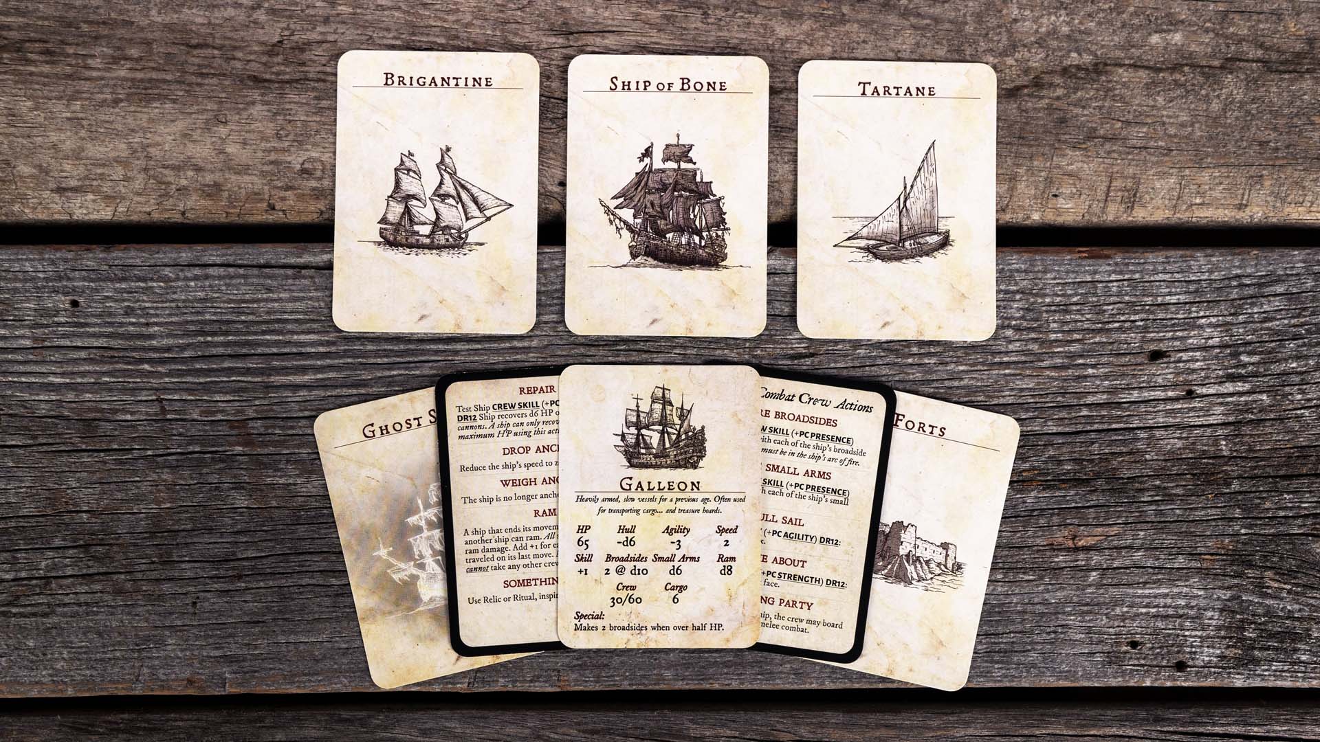 PIRATE BORG Reference Cards - Exalted Funeral