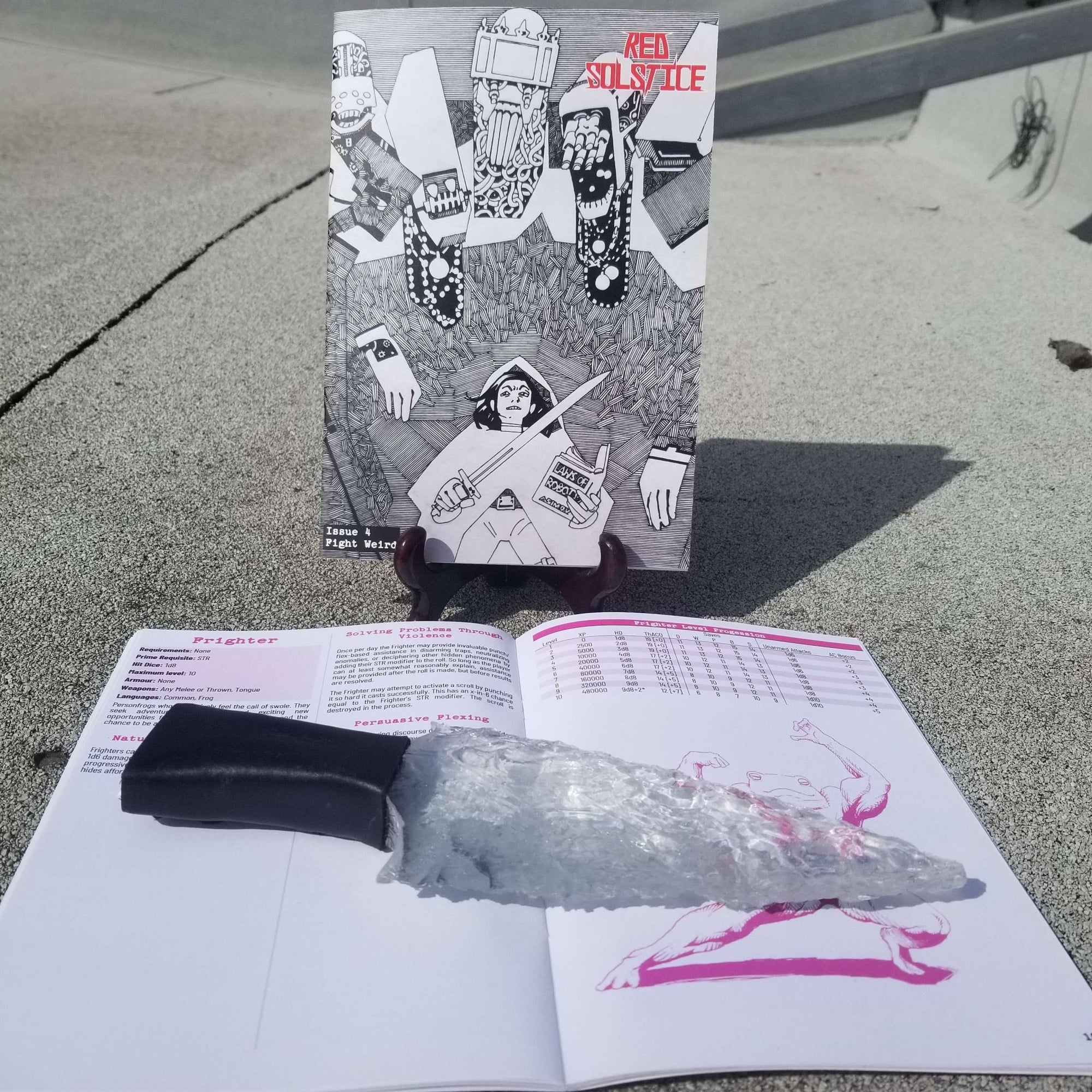 Red Solstice Magazine - Issue#4: Fight Weird + PDF - Exalted Funeral