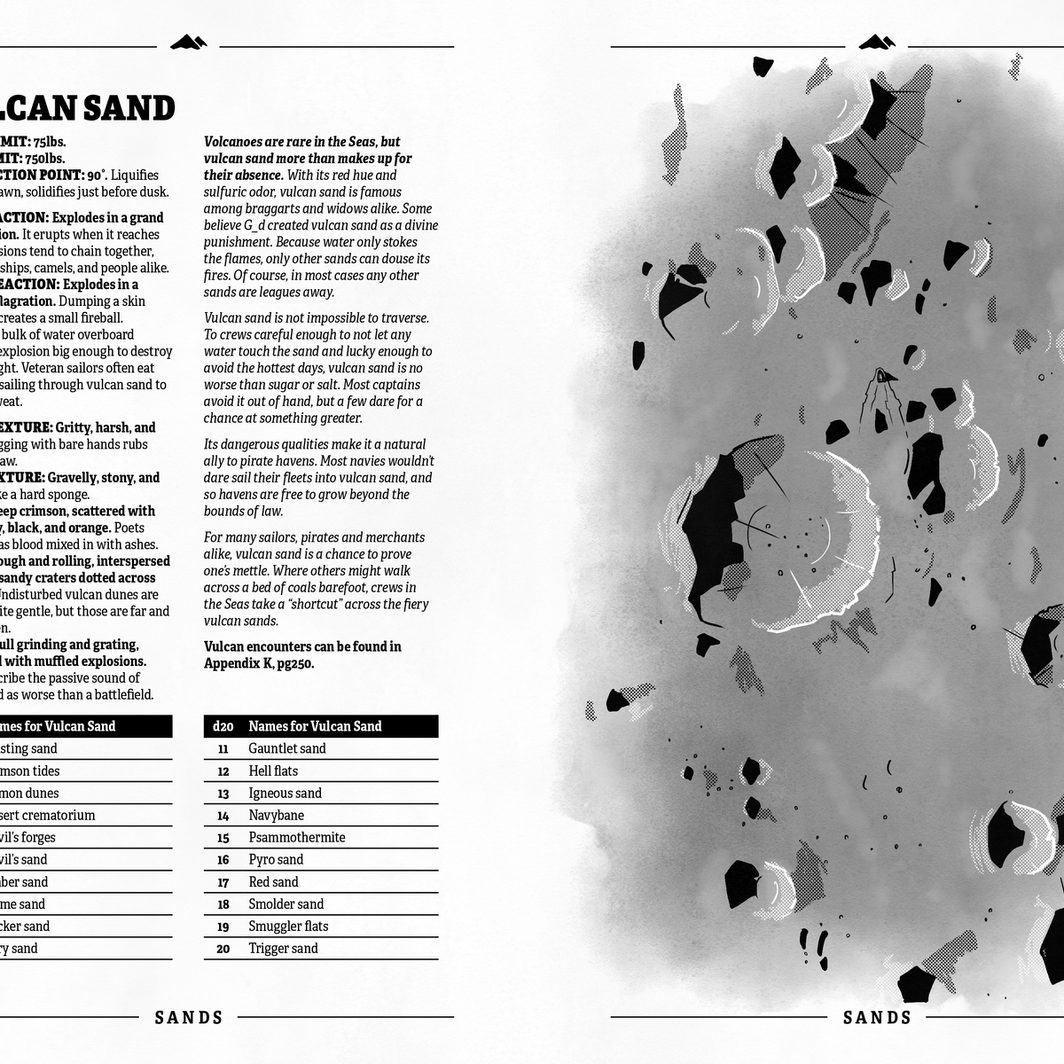 Seas of Sand - Book + Map + Poster - Exalted Funeral