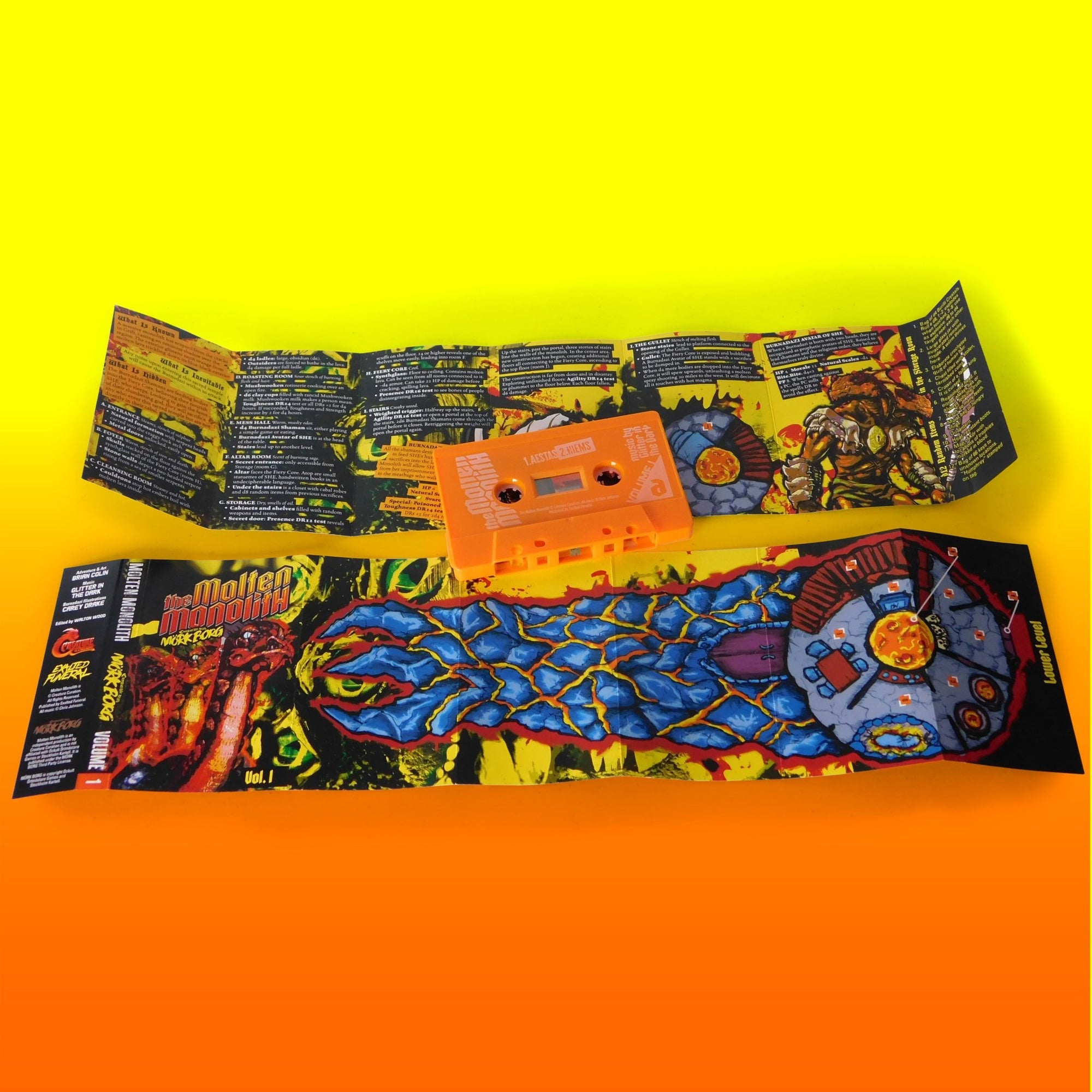 The Molten Monolith Cassette Tape - Exalted Funeral