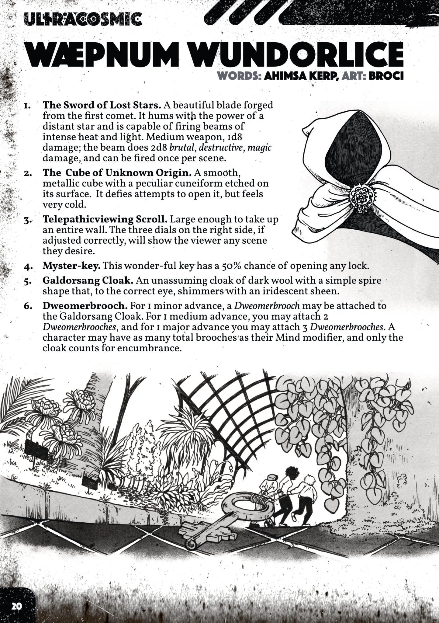 Ultracosmic: Hypertellurians Zine + PDF - Exalted Funeral