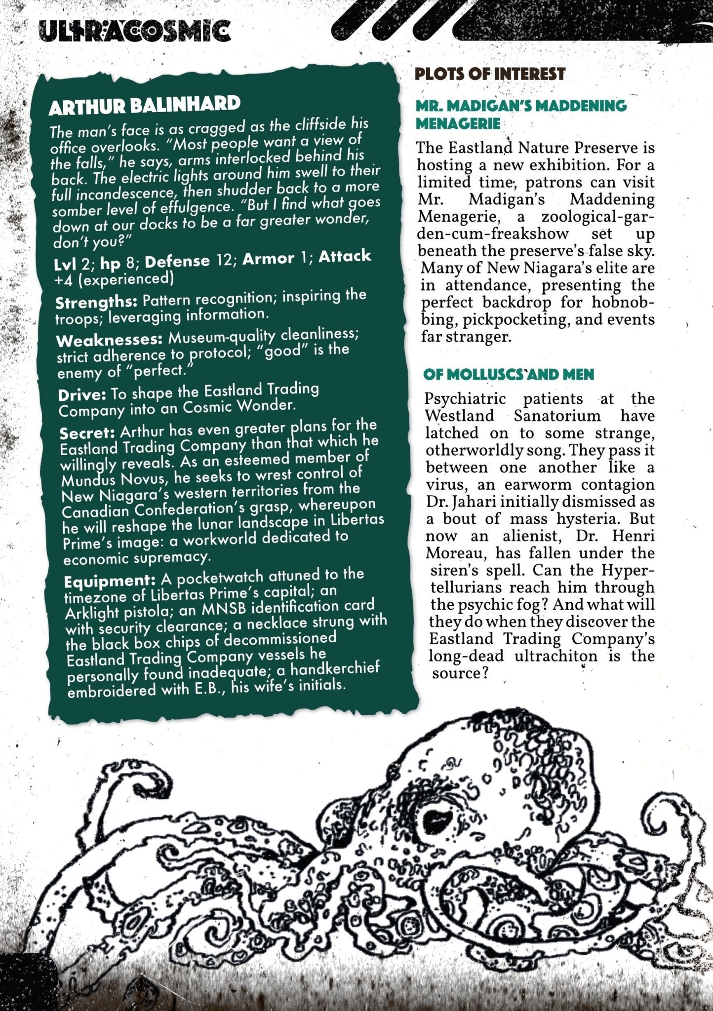 Ultracosmic: Hypertellurians Zine + PDF - Exalted Funeral