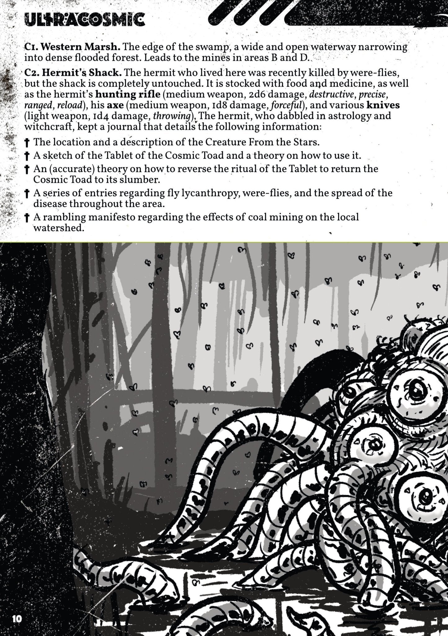 Ultracosmic: Hypertellurians Zine + PDF - Exalted Funeral