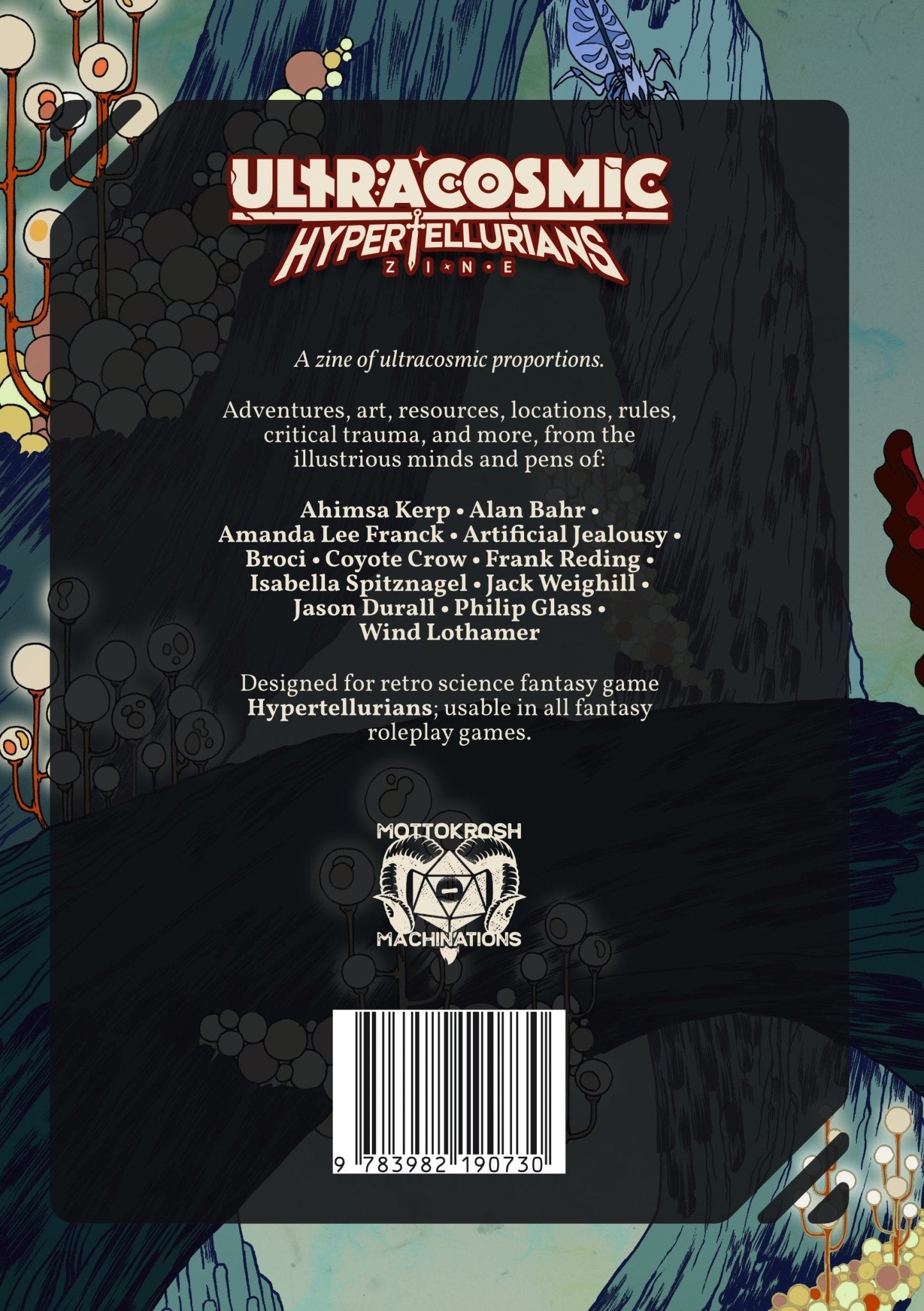 Ultracosmic: Hypertellurians Zine + PDF - Exalted Funeral