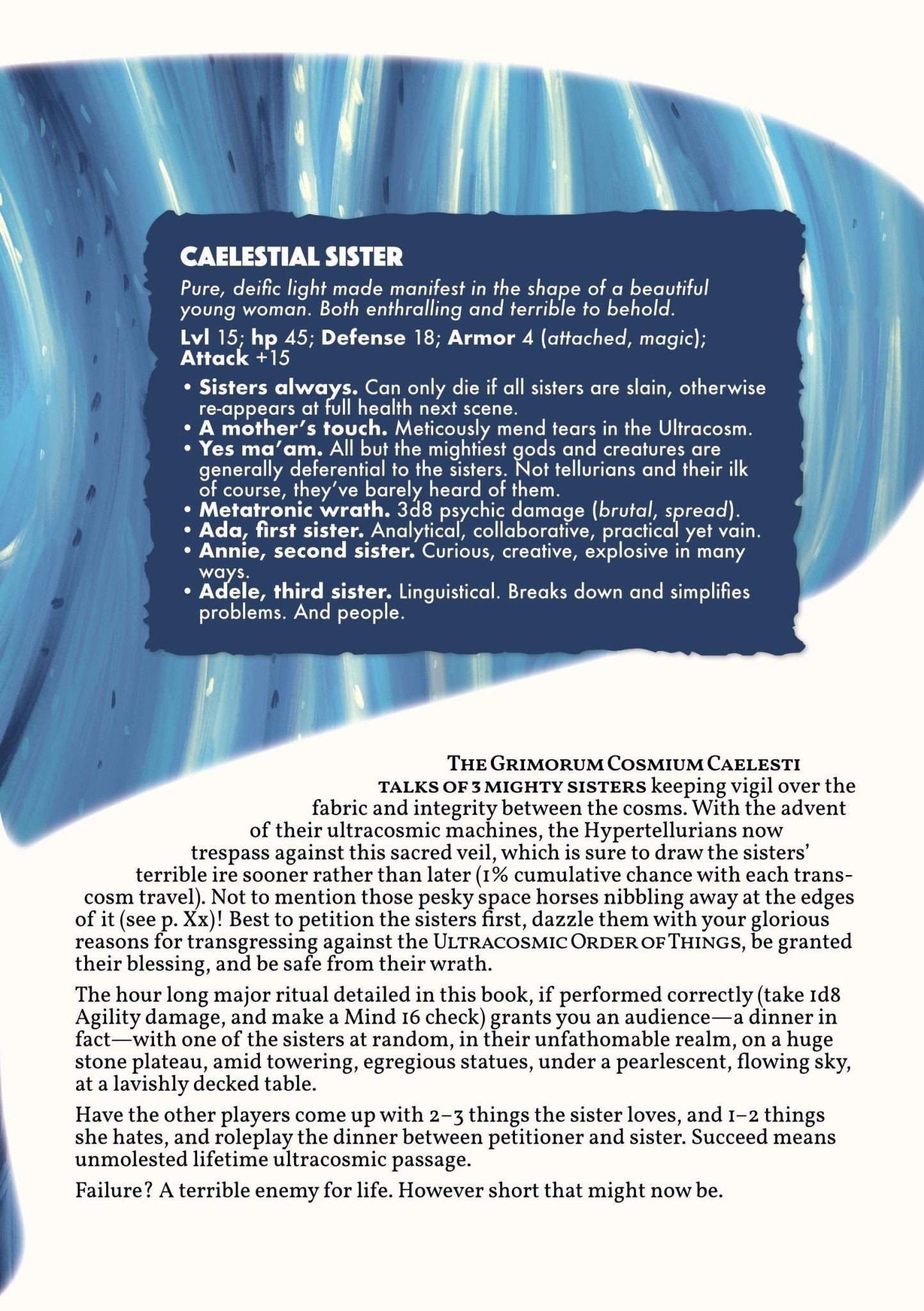 Ultracosmic: Hypertellurians Zine + PDF - Exalted Funeral