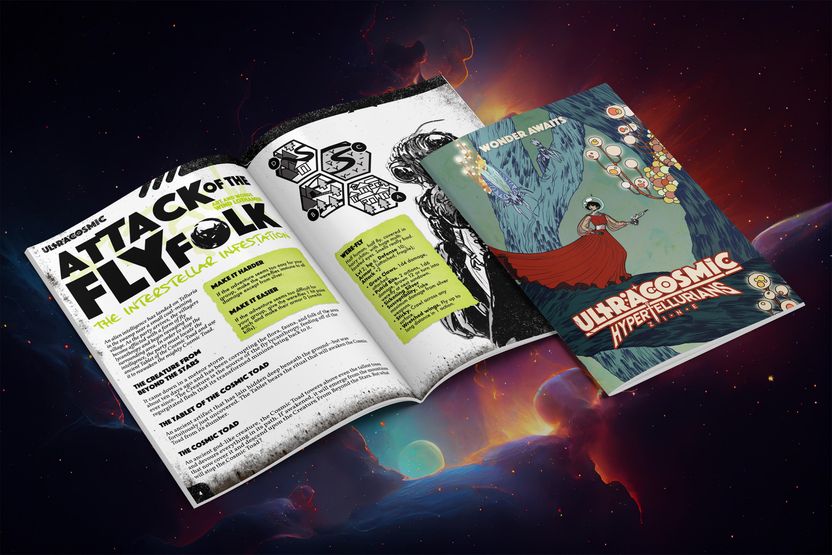 Ultracosmic: Hypertellurians Zine + PDF - Exalted Funeral