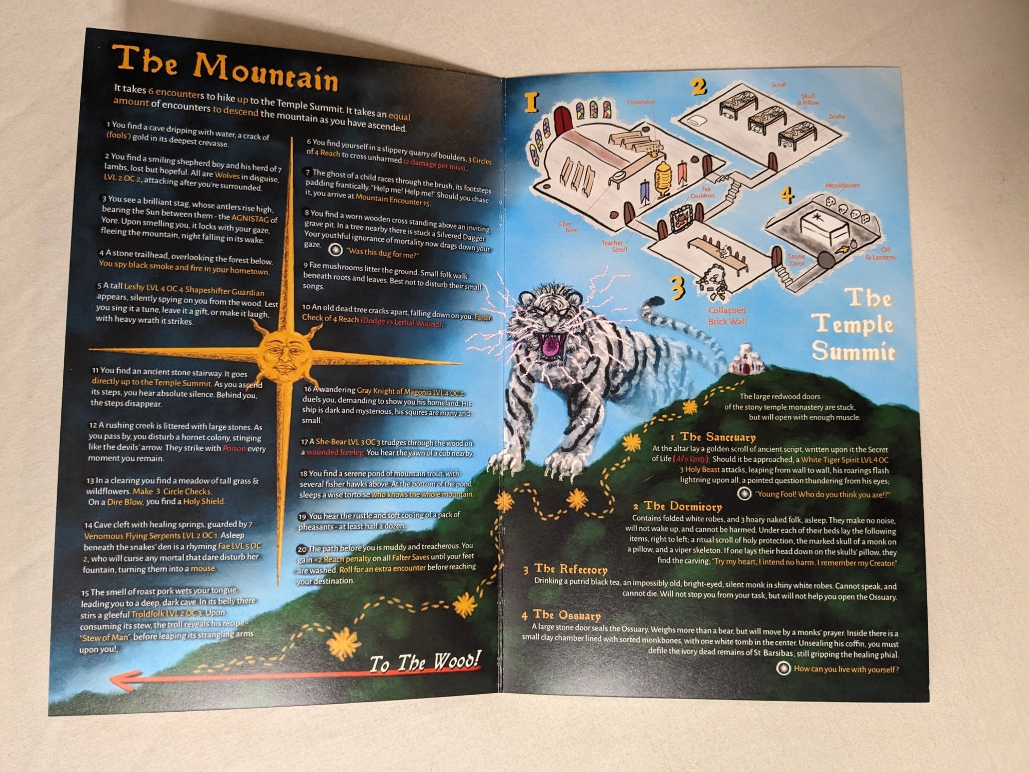 Yer Oncle's Gasping Re - Quest Adventure Brochure + PDF - Exalted Funeral