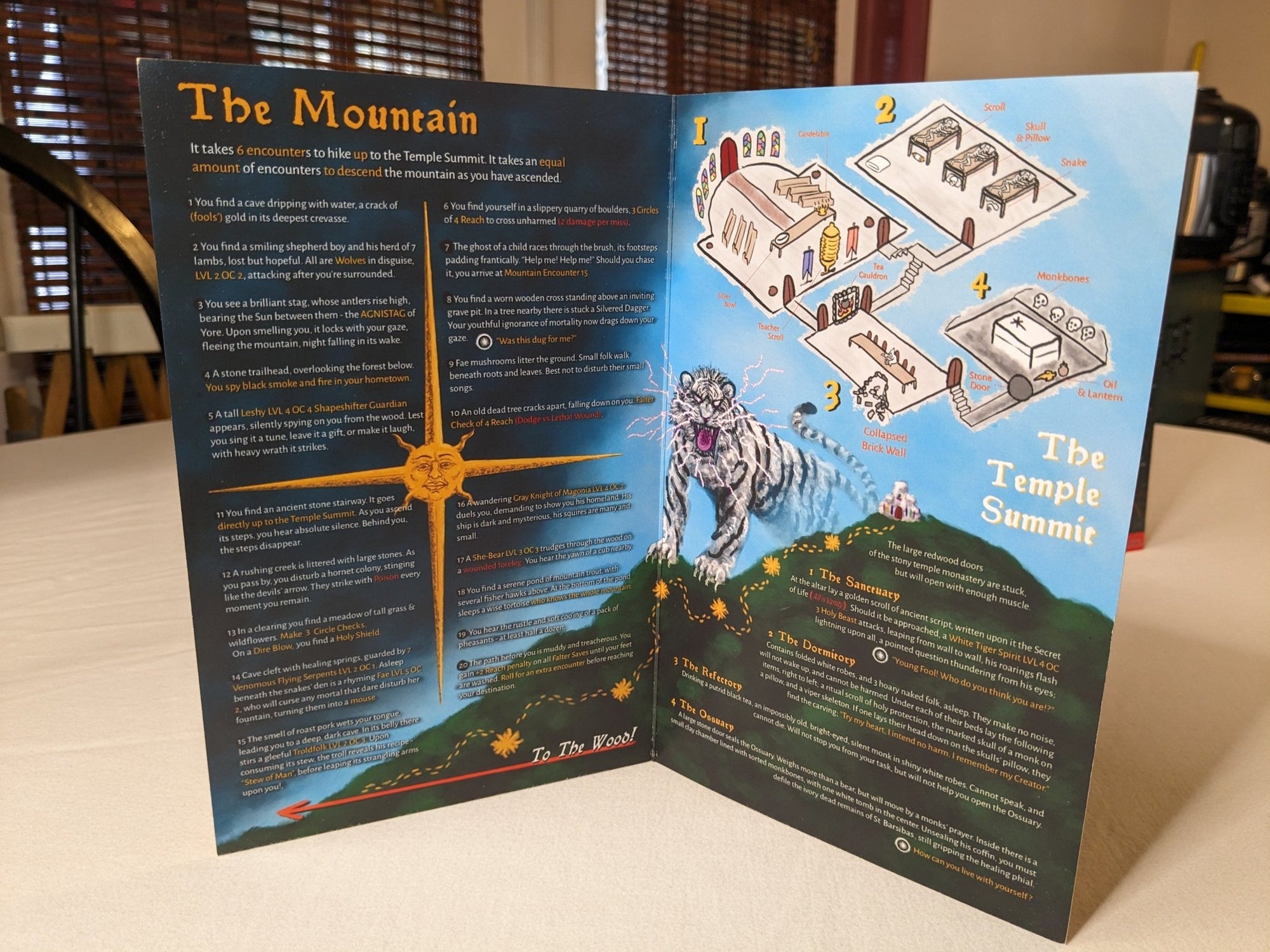 Yer Oncle's Gasping Re - Quest Adventure Brochure + PDF - Exalted Funeral