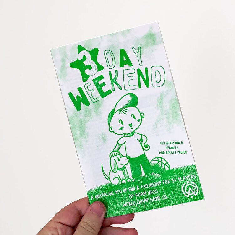 3 DAY WEEKEND - ZINE - Exalted Funeral