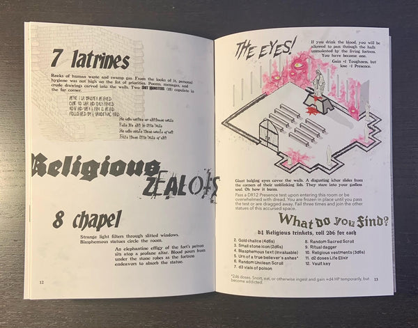 30 Days of MÖRK BORG Adventure Chapbook Vol. 1 + PDF - Exalted Funeral