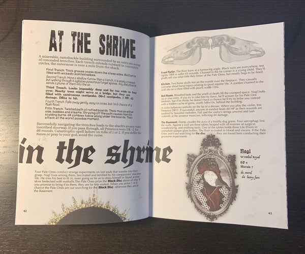 30 Days of MÖRK BORG Adventure Chapbook Vol. 1 + PDF - Exalted Funeral