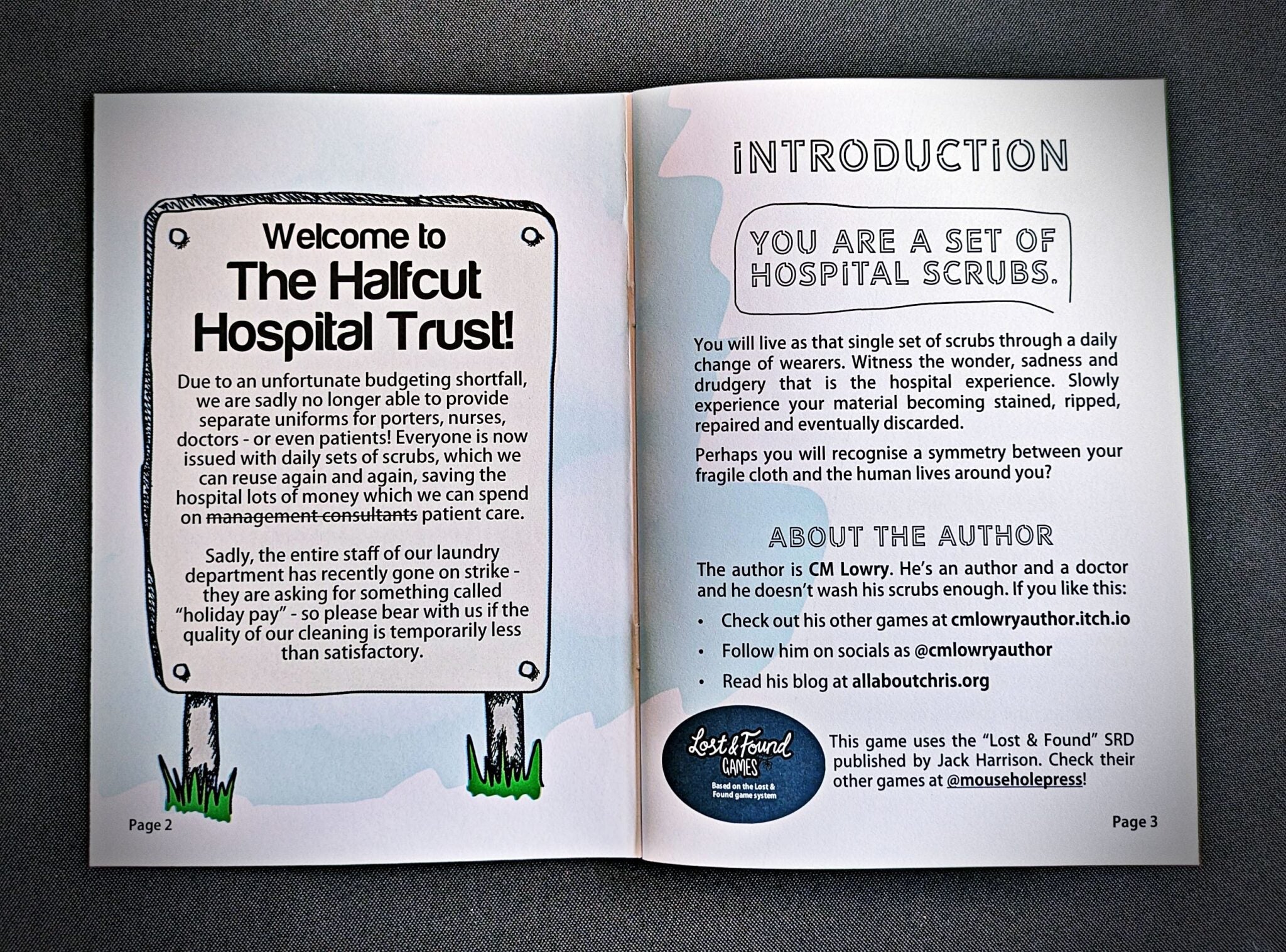 A Set of Scrubs + PDF - Exalted Funeral