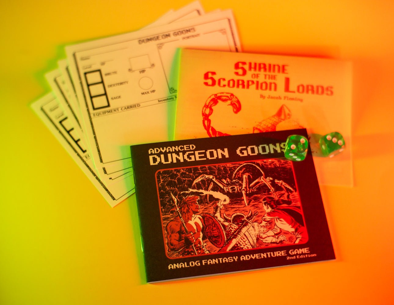 Advanced Dungeon Goons + PDF - Exalted Funeral
