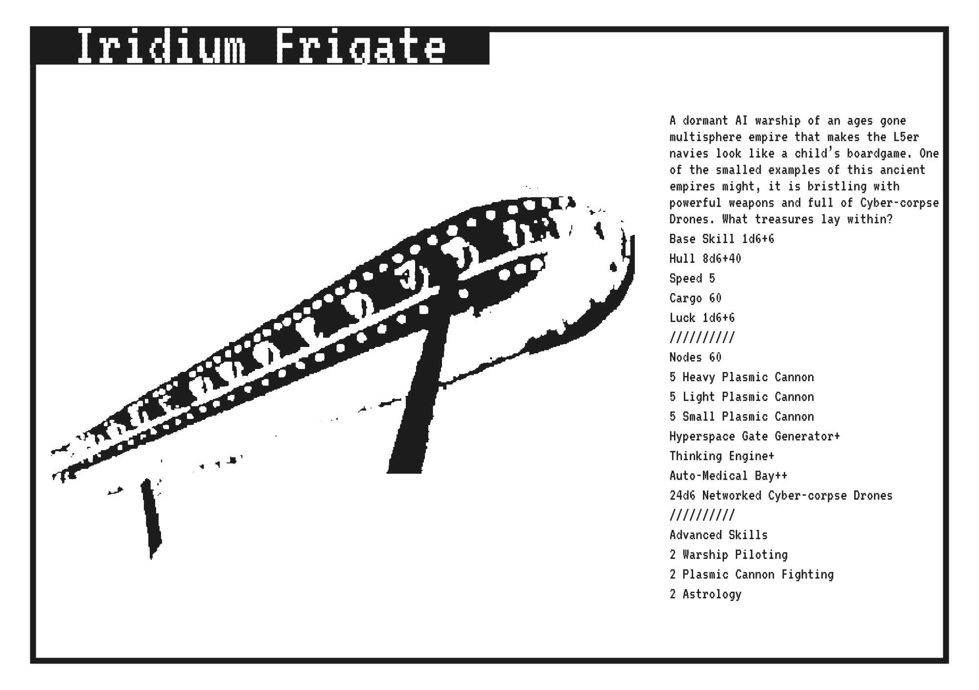 AEtherjack's Almanac Number 8 Hexdrive Ship Catalog - Exalted Funeral