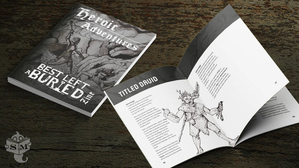 Best Left Buried: Heroic Zine + PDF - Exalted Funeral