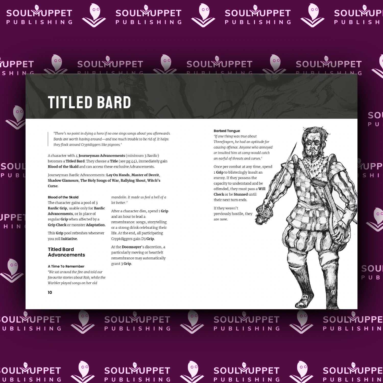 Best Left Buried: Heroic Zine + PDF - Exalted Funeral