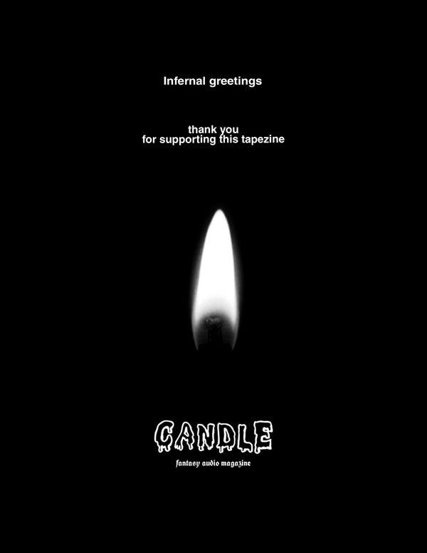 CANDLE II - Zine + Cassette + PDF - Exalted Funeral