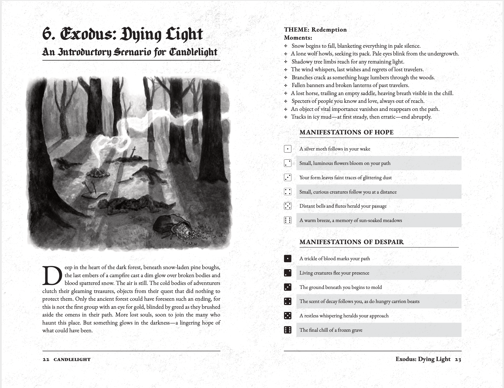 Candlelight + PDF - Exalted Funeral