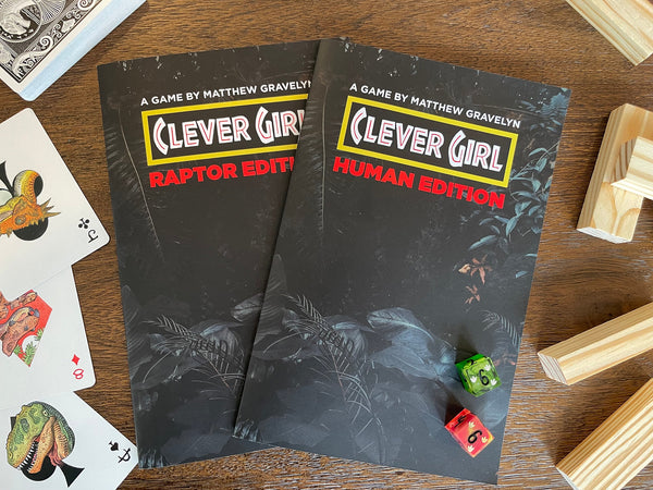 Clever Girl: Human Edition and Raptor Edition + PDF - Exalted Funeral