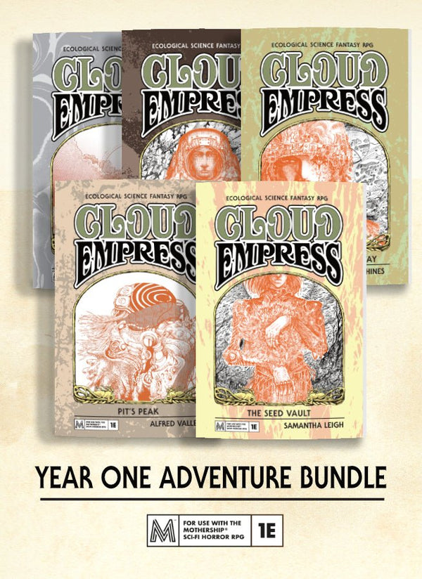 Cloud Empress: Year One Adventure Bundle (5 zine set) - Exalted Funeral