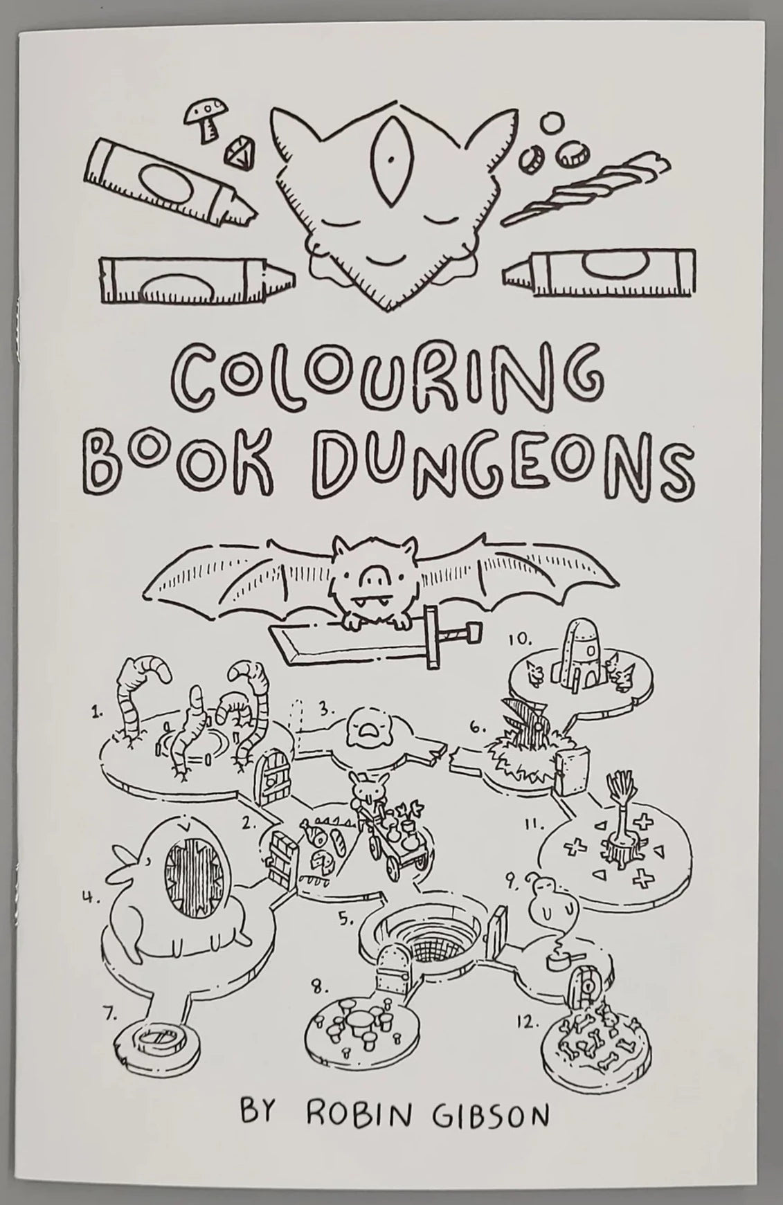 Colouring Book Dungeons + PDF - Exalted Funeral