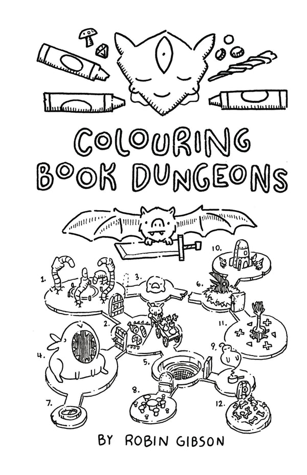Colouring Book Dungeons + PDF - Exalted Funeral