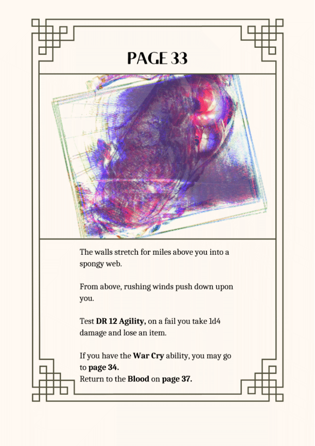 Crashing Ghost of the Grotesque Fang + PDF - Exalted Funeral