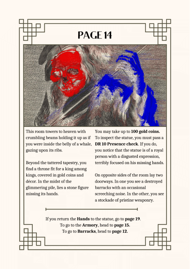 Crashing Ghost of the Grotesque Fang + PDF - Exalted Funeral