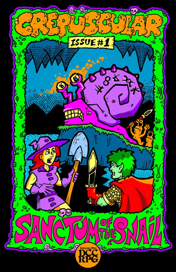 Crepuscular Issue #1 : Sanctum of the Snail - Exalted Funeral