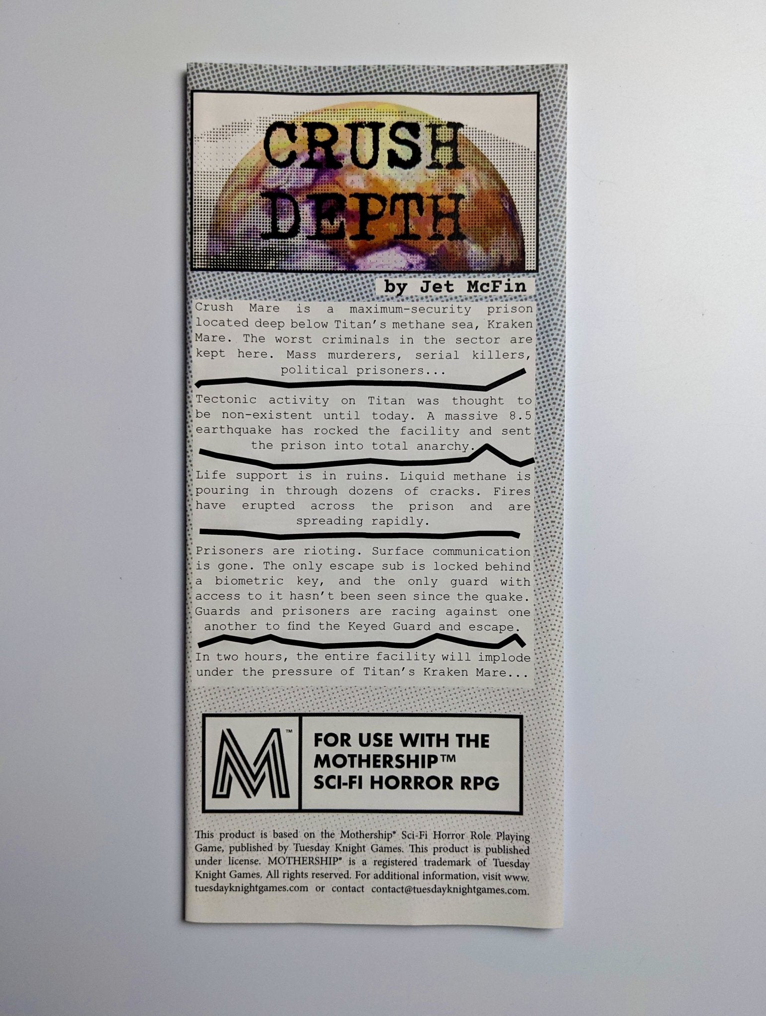 Crush Depth + PDF - Exalted Funeral