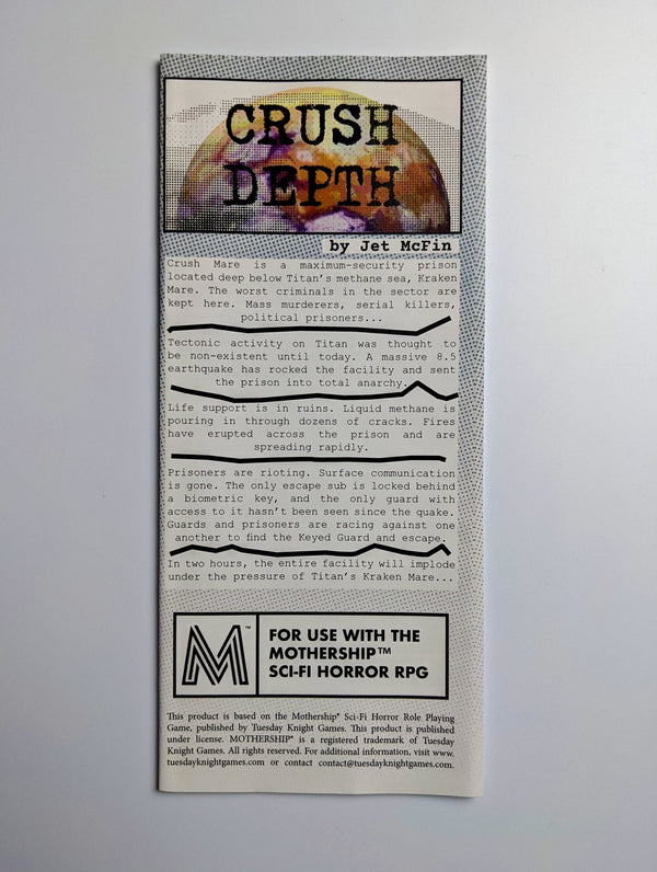 Crush Depth + PDF - Exalted Funeral