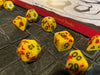 Darkest Rock with MÖRK BORG/ Forbidden Psalm Dice Set + PDF - Exalted Funeral