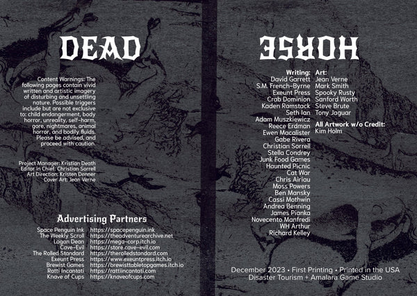 Dead Horse #1 + PDF - Exalted Funeral