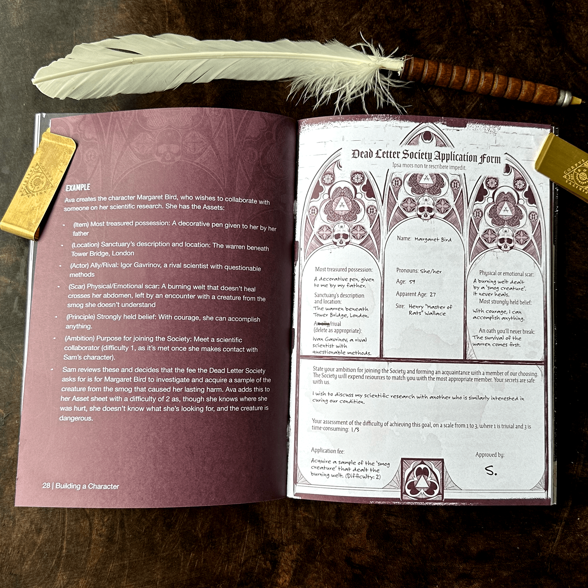 Dead Letter Society + PDF - Exalted Funeral