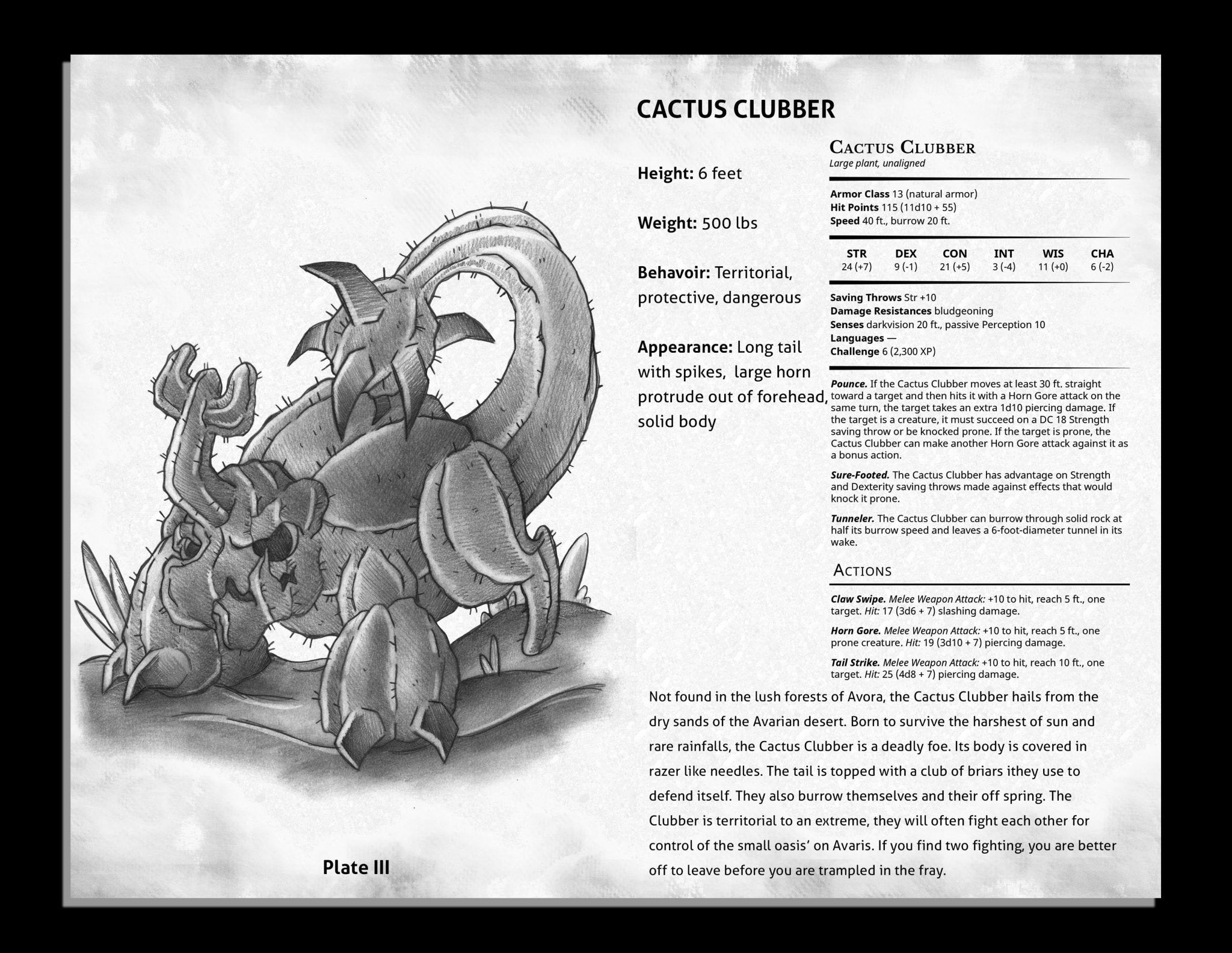 Deadly Garden: Plant Monsters for 5E + PDF - Exalted Funeral