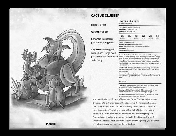 Deadly Garden: Plant Monsters for 5E + PDF - Exalted Funeral