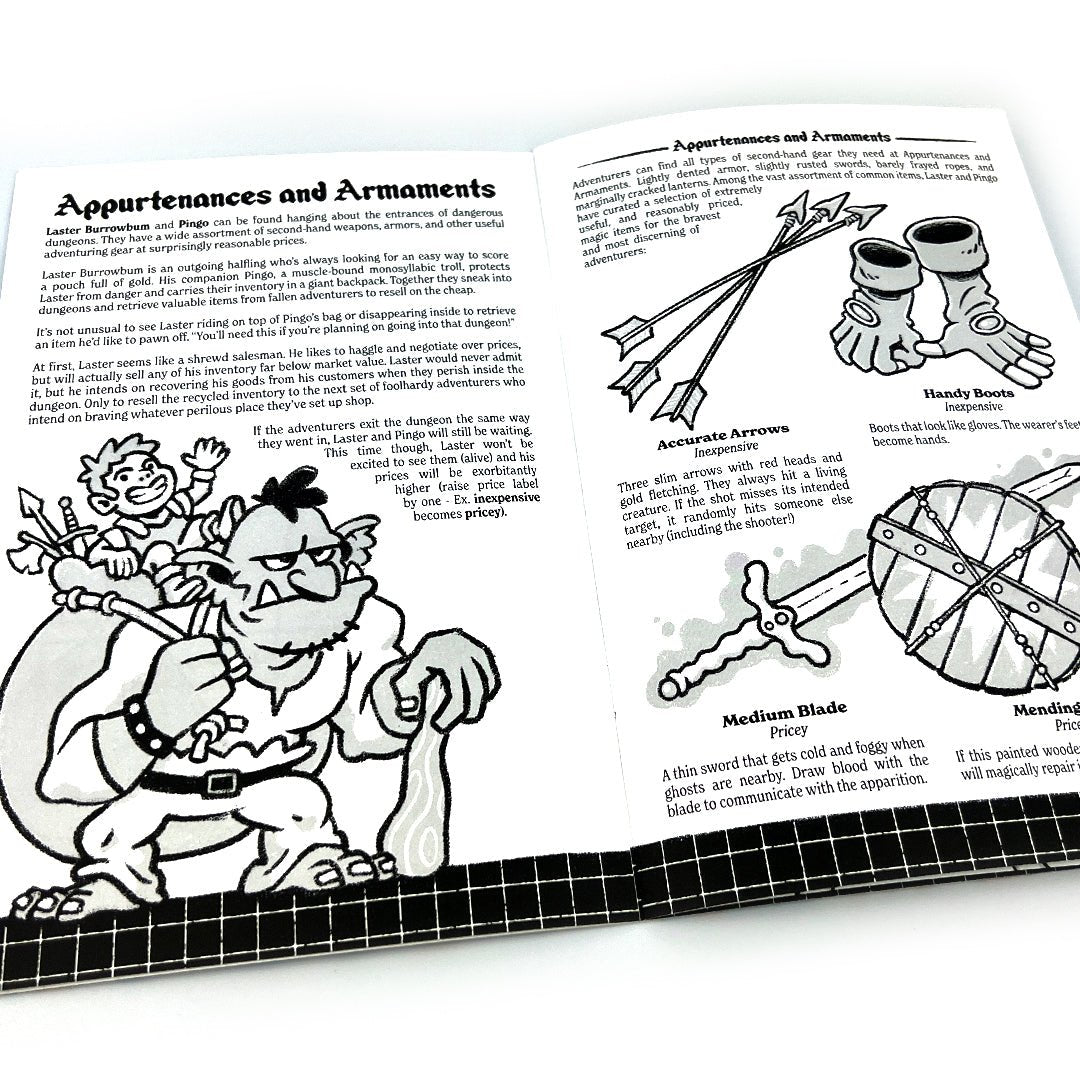Flik Silverpen's Guide to Unscrupulous Emporiums + PDF