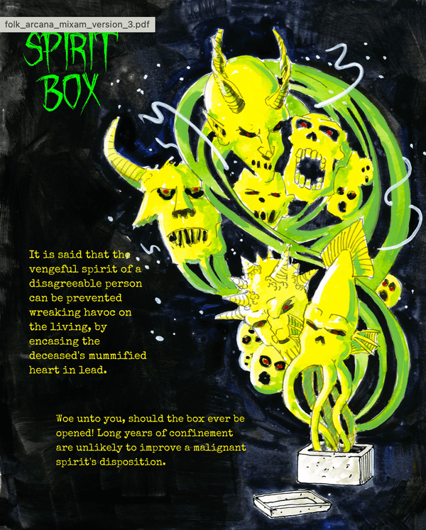 Folk Arcana + PDF - Exalted Funeral