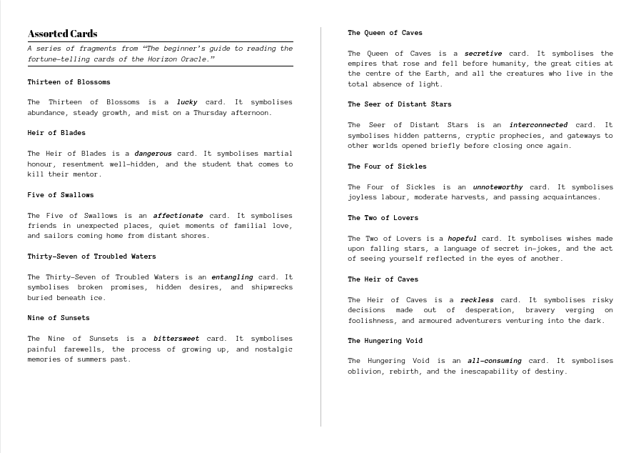 Fragments from the Ludography of Chester G Saltmarsh + PDF