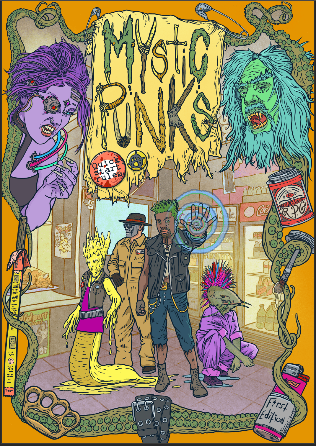 FREE PREVIEW - Mystic Punks Quickstart - Exalted Funeral