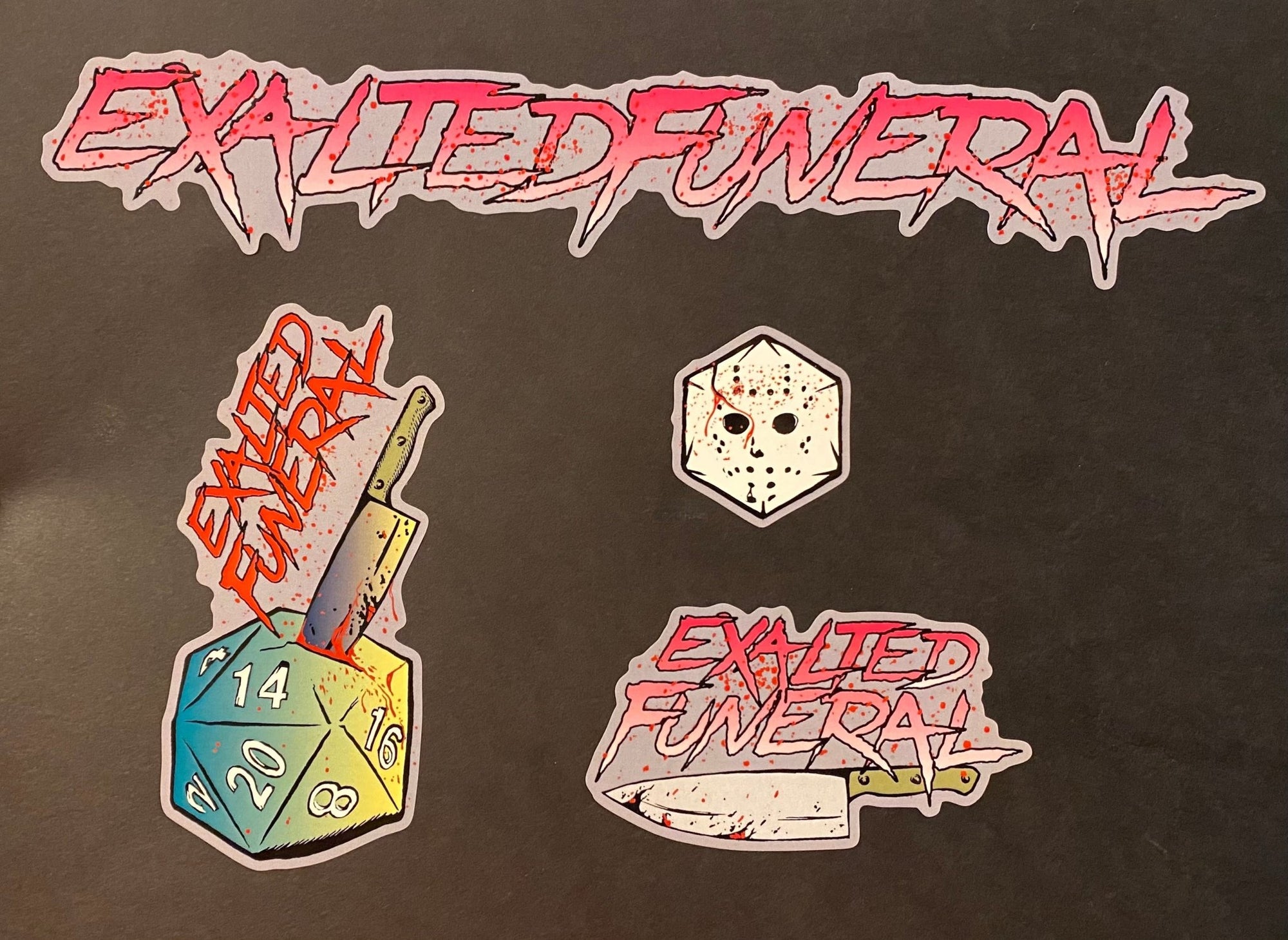 FUNERAL CHAPTER Sticker Sheet