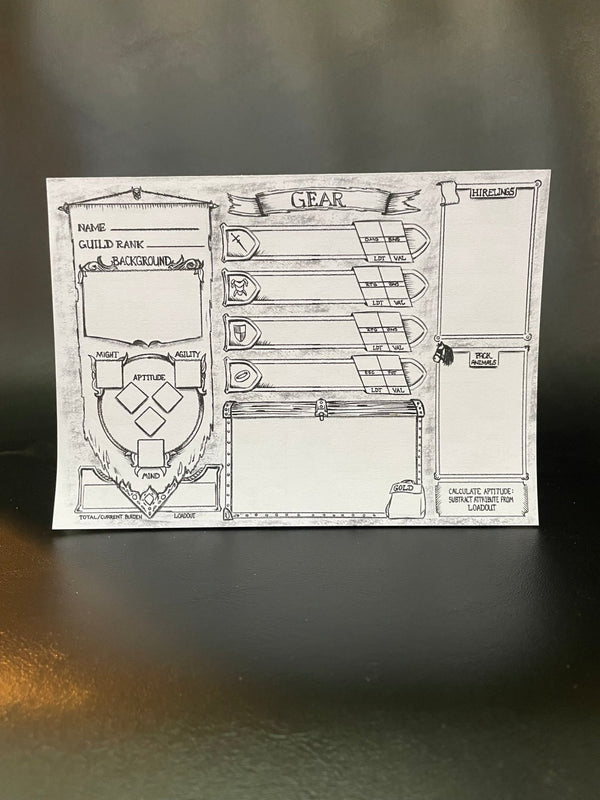GUILD: Sword & Magick for Hire + PDF - Exalted Funeral