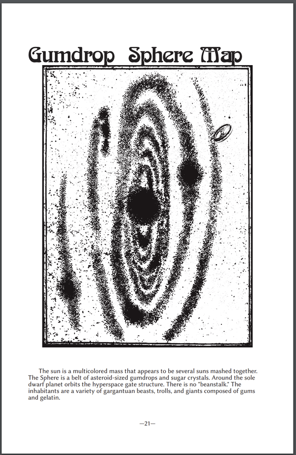 High Fructose Hyperspace - An Incomplete Facsimile of an Aetherjack's Guide + PDF