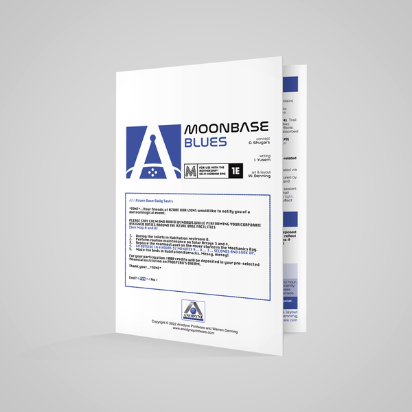 Moonbase Blues 1E + PDF - Exalted Funeral
