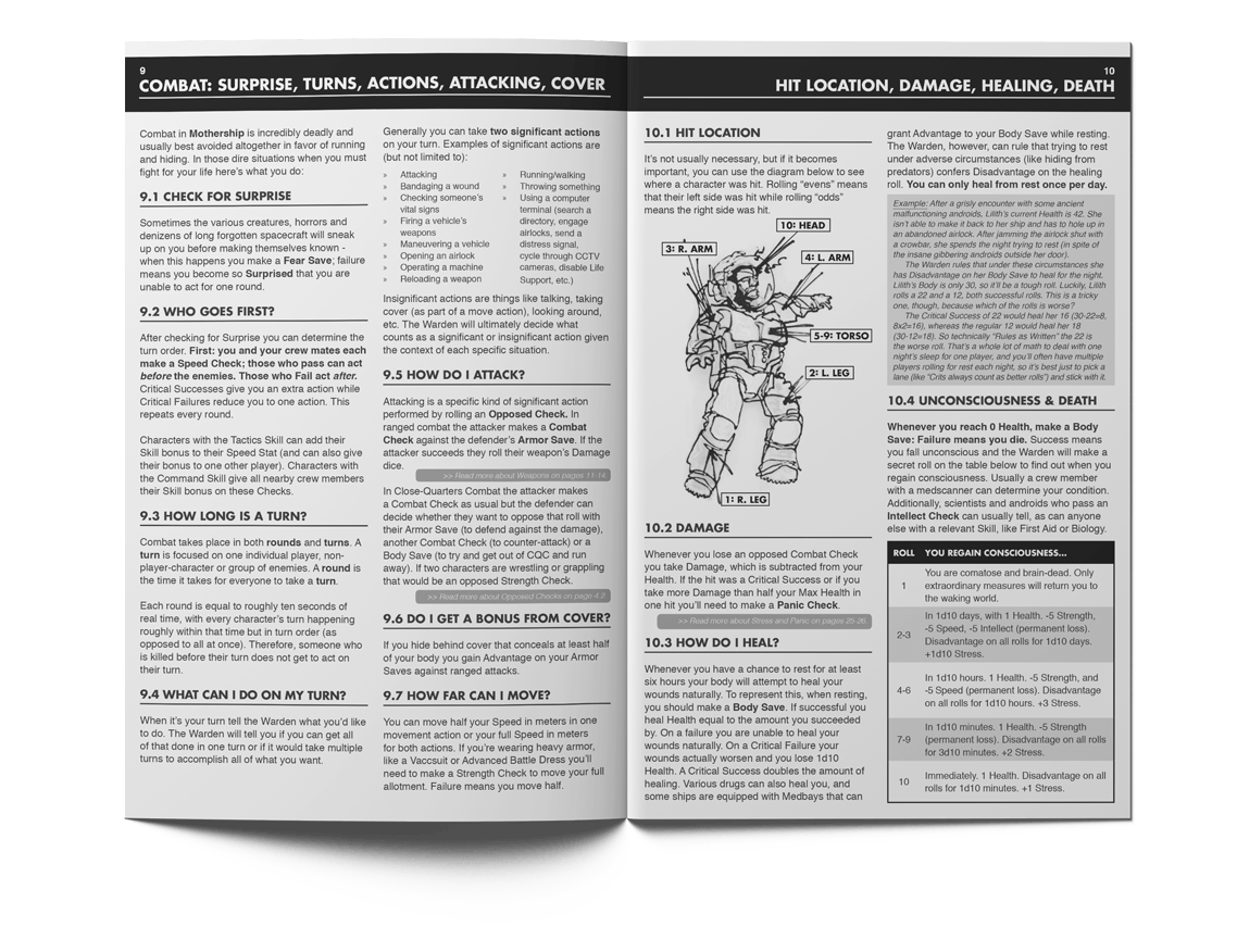 Mothership: Player's Survival Guide + PDF - Exalted Funeral