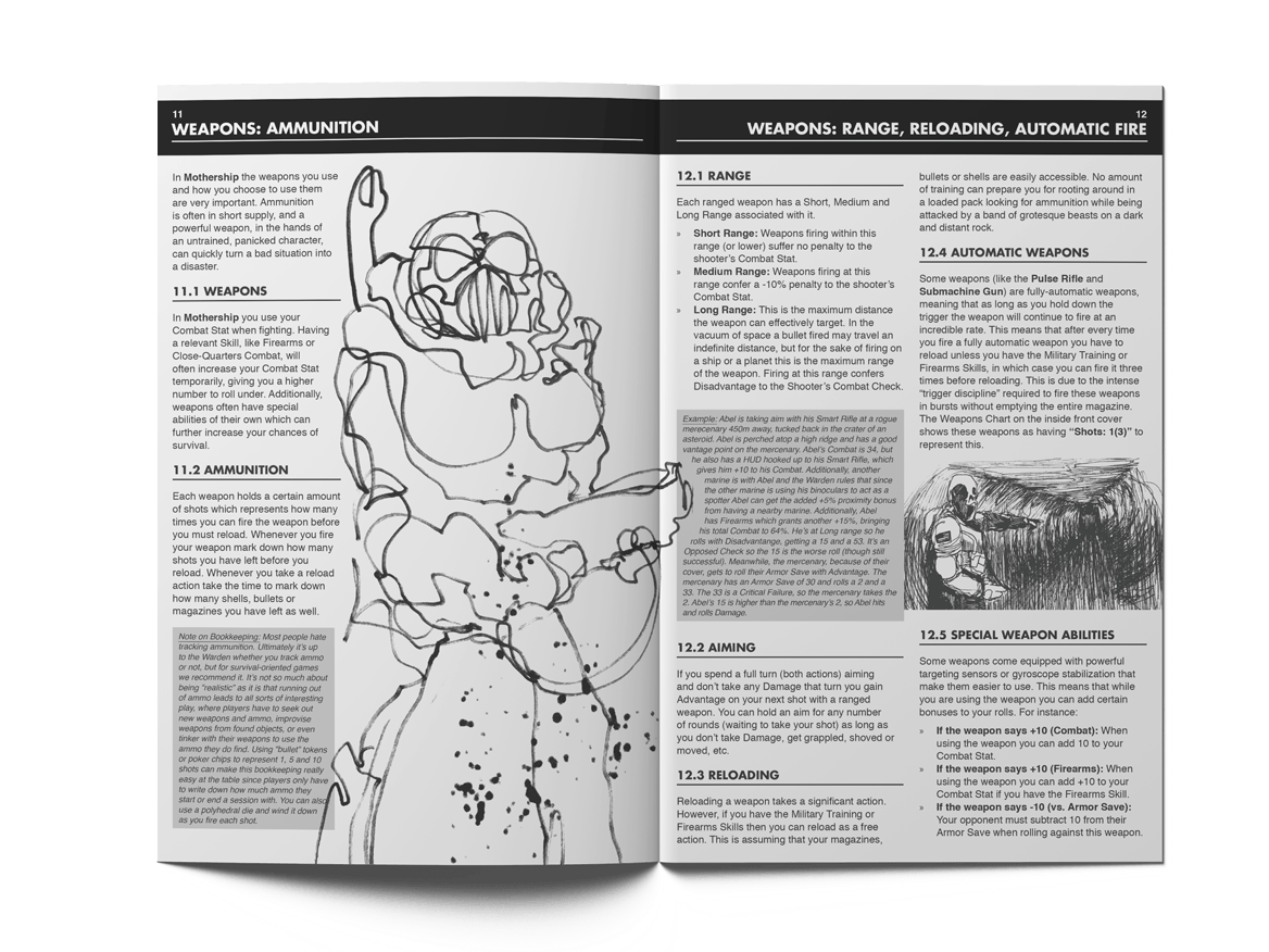 Mothership: Player's Survival Guide + PDF - Exalted Funeral