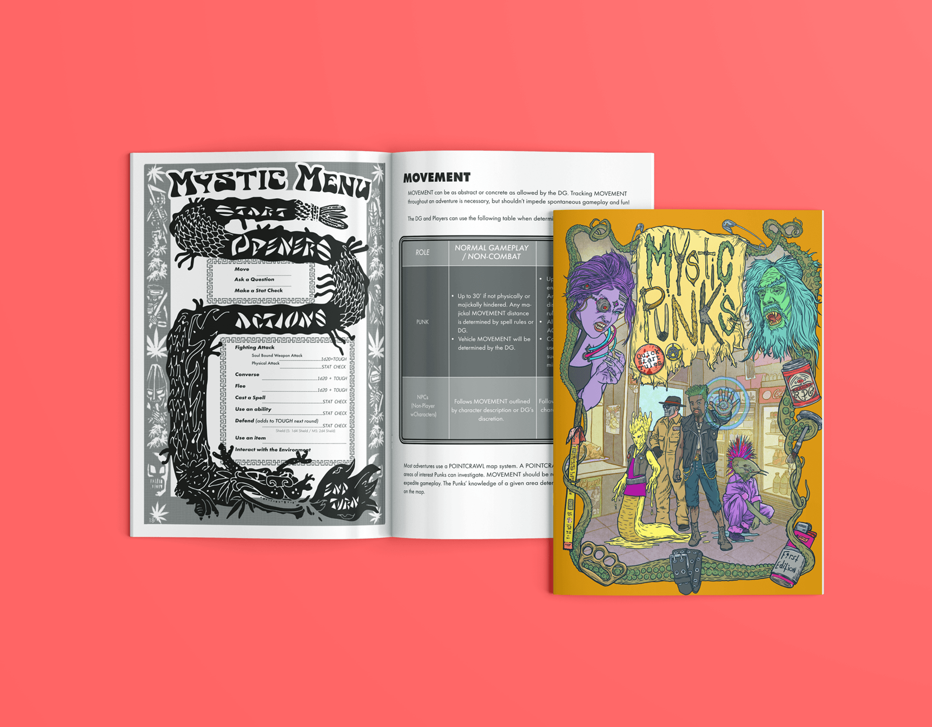 Mystic Punks Quickstart Rules - Exalted Funeral