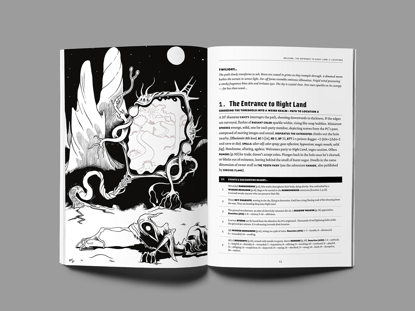 Night Land + PDF - Exalted Funeral