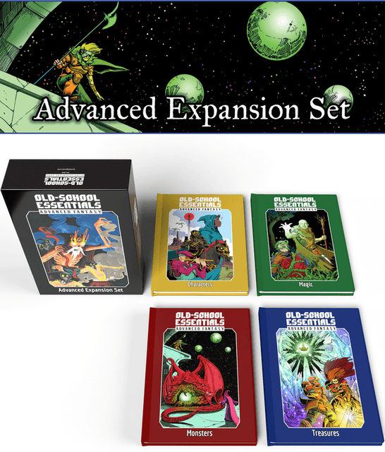 Old-School Essentials Advanced Expansion Set - Exalted Funeral