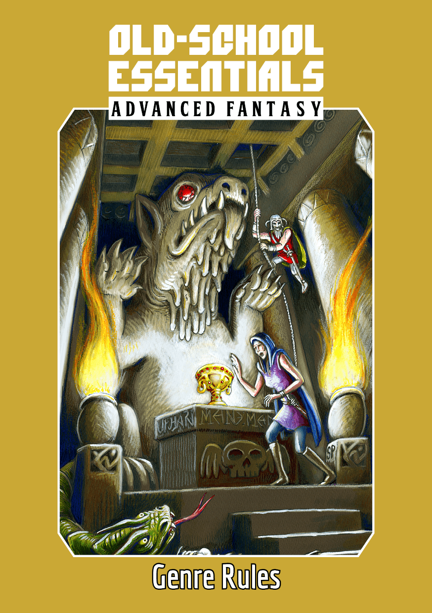 Old-School Essentials Advanced Fantasy Genre Rules - Exalted Funeral